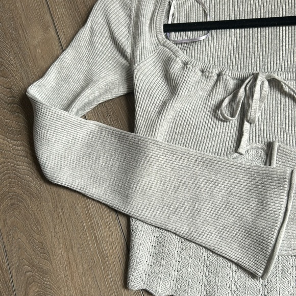 Grey long sleeve top - Picture 4 of 4
